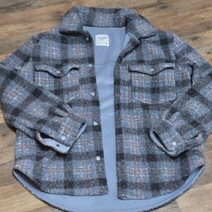 abercrombie and fitch womens cozy shirt jacket